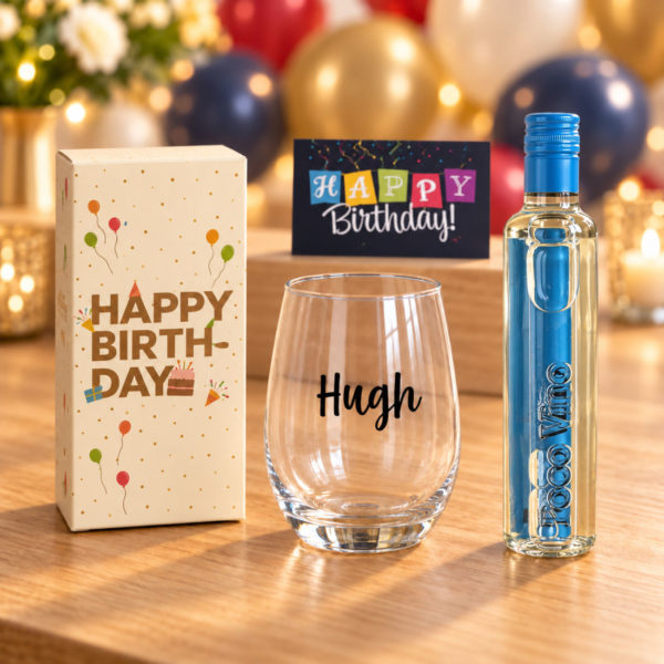 Birthday Cheers Hamper - White