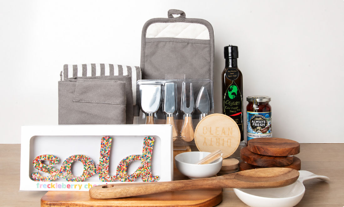 going going sold deluxe hamper